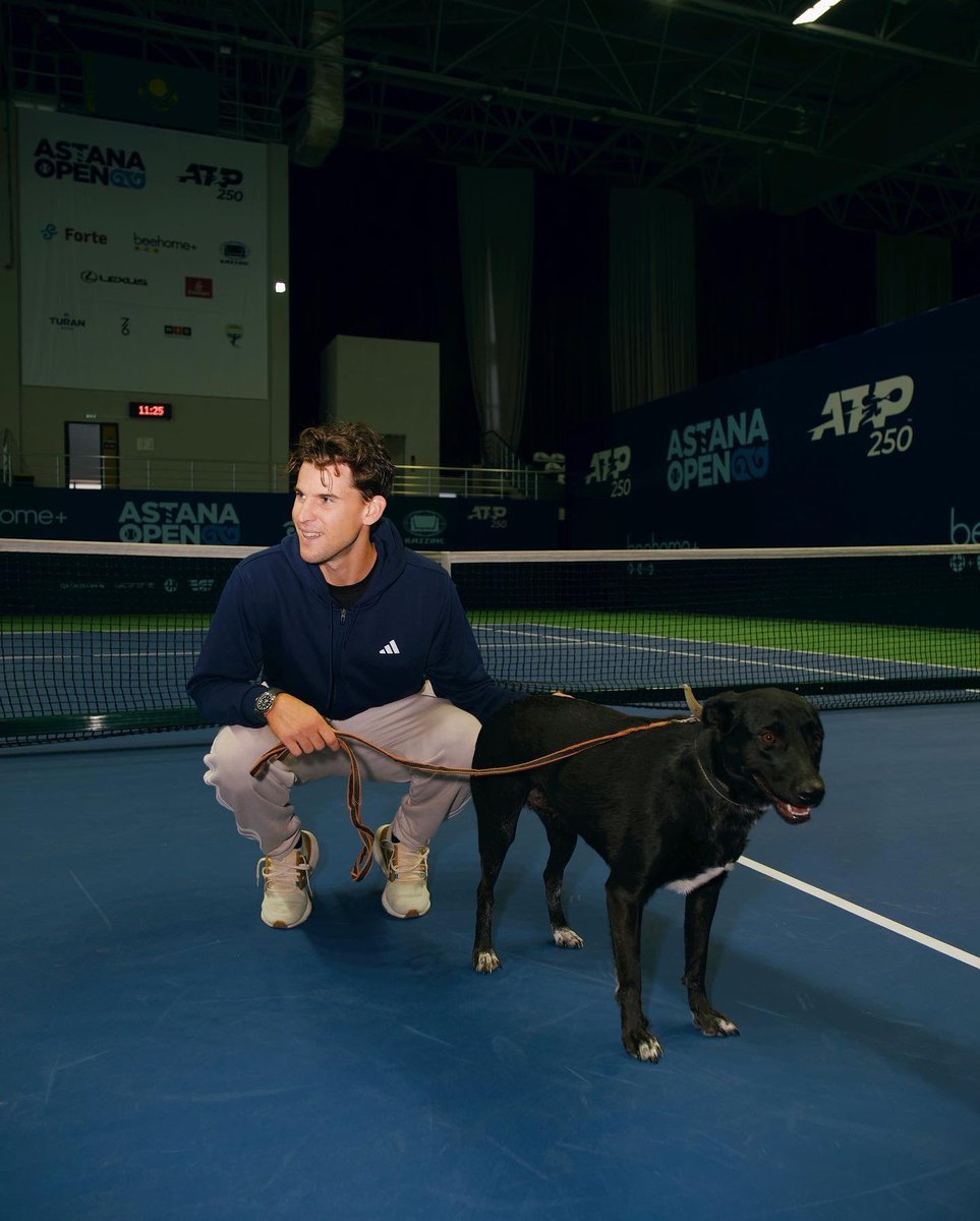 @domithiem + 🐶🐱 = 🥰
#AstanaOpen 🎾🇰🇿