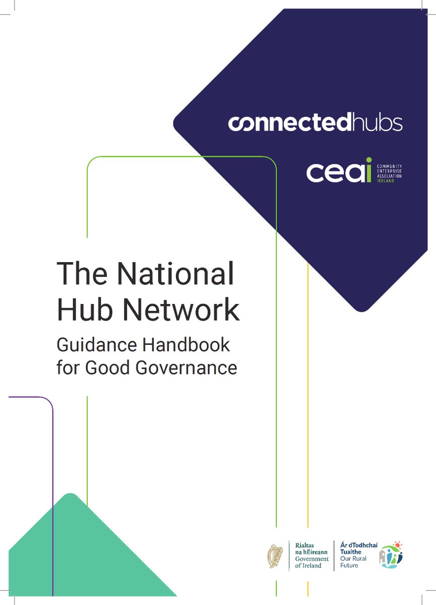 ** The Guidance Handbook for Good Governance** is the culmination of several months of work on the part of @CEAIreland and @connectedhubs. Download your free copy here ➡️bit.ly/46lM9cU #CommunityEnterprise #CommunityAmbition