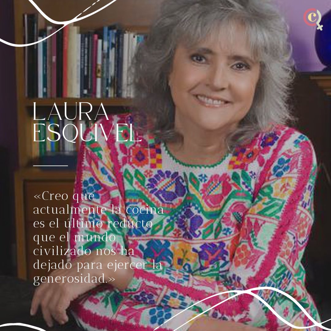 Laura Esquivel Valdés es una escritora y política mexicana.🩷

📙Internacionalmente conocida por "Como agua para chocolate" publicada en 1989, traducida en más de 30 idiomas.
📖En sus novelas emplea el realismo mágico.

✒️💕

#TalentoFemeninoSegovia
#CamaraSegovia