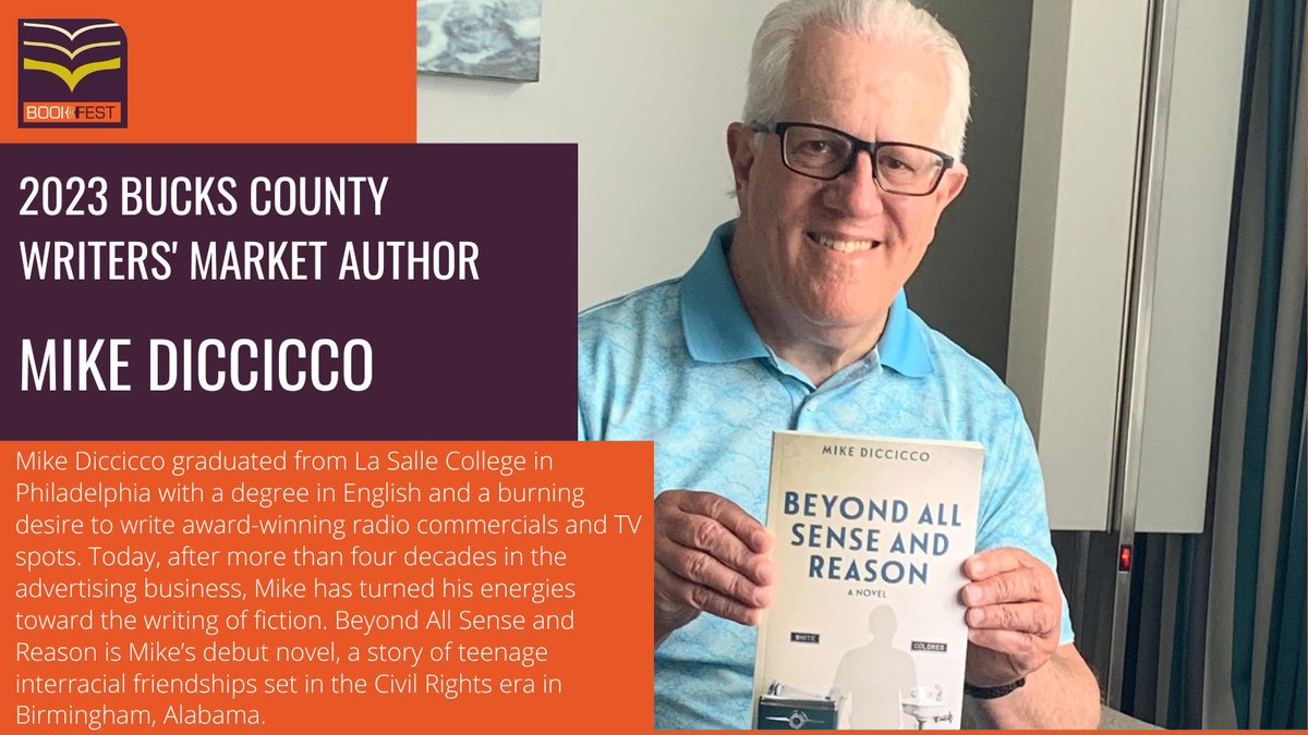 Bucks County Book Fest tweet media