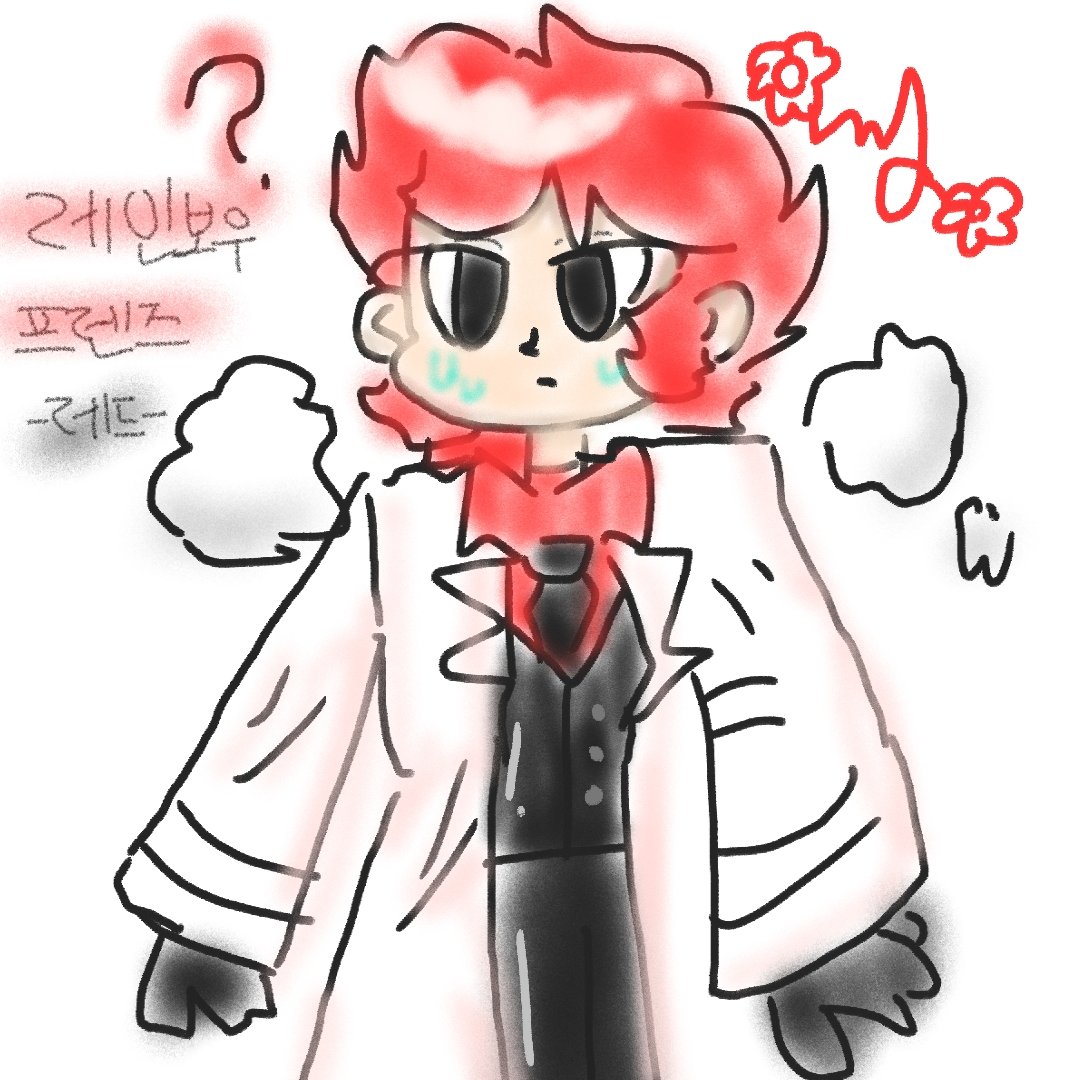 eungimsyabes's tweet photo. 레드 의인화🔴
#RainbowFriends 
#rainbowfriendsfanart https://t.co/7n2KDFCl8c