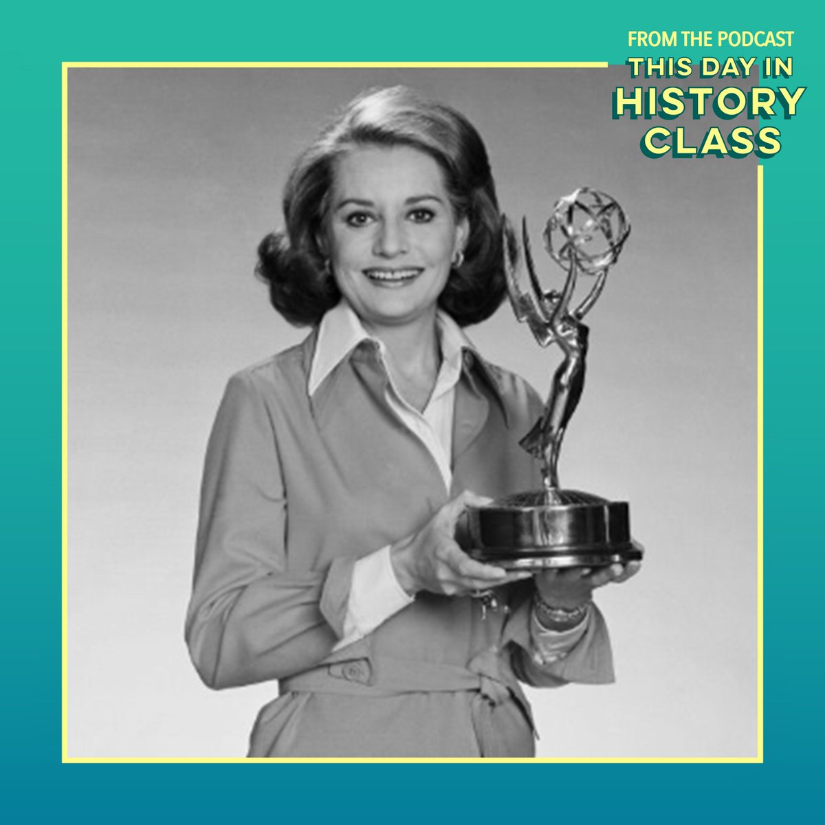 TDIHCshow's tweet photo. On this day in 1929, broadcast journalist Barbara Walters was born in Boston, Massachusetts.

#BarbaraWalters #Birthday #Journalist #TV #NewsAnchor #Interview #TODAY #TheView #TDIHC #ThisDayInHistory #TodayInHistory #OnThisDay #September25

Listen now:
https://t.co/NwrmzOv8vD https://t.co/zWArLPqsdl