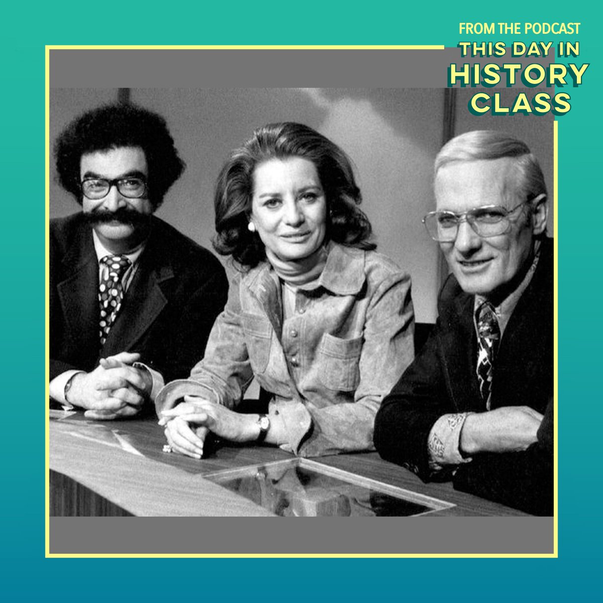 TDIHCshow's tweet photo. On this day in 1929, broadcast journalist Barbara Walters was born in Boston, Massachusetts.

#BarbaraWalters #Birthday #Journalist #TV #NewsAnchor #Interview #TODAY #TheView #TDIHC #ThisDayInHistory #TodayInHistory #OnThisDay #September25

Listen now:
https://t.co/NwrmzOv8vD https://t.co/zWArLPqsdl