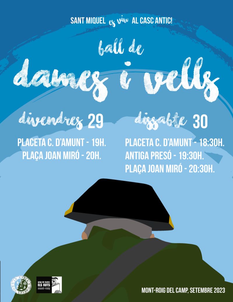 Ja tenim dates i llocs pel Ball de Dames i Vells de Mont-roig del Camp !!! 
I recordeu ...Al nucli antic !!