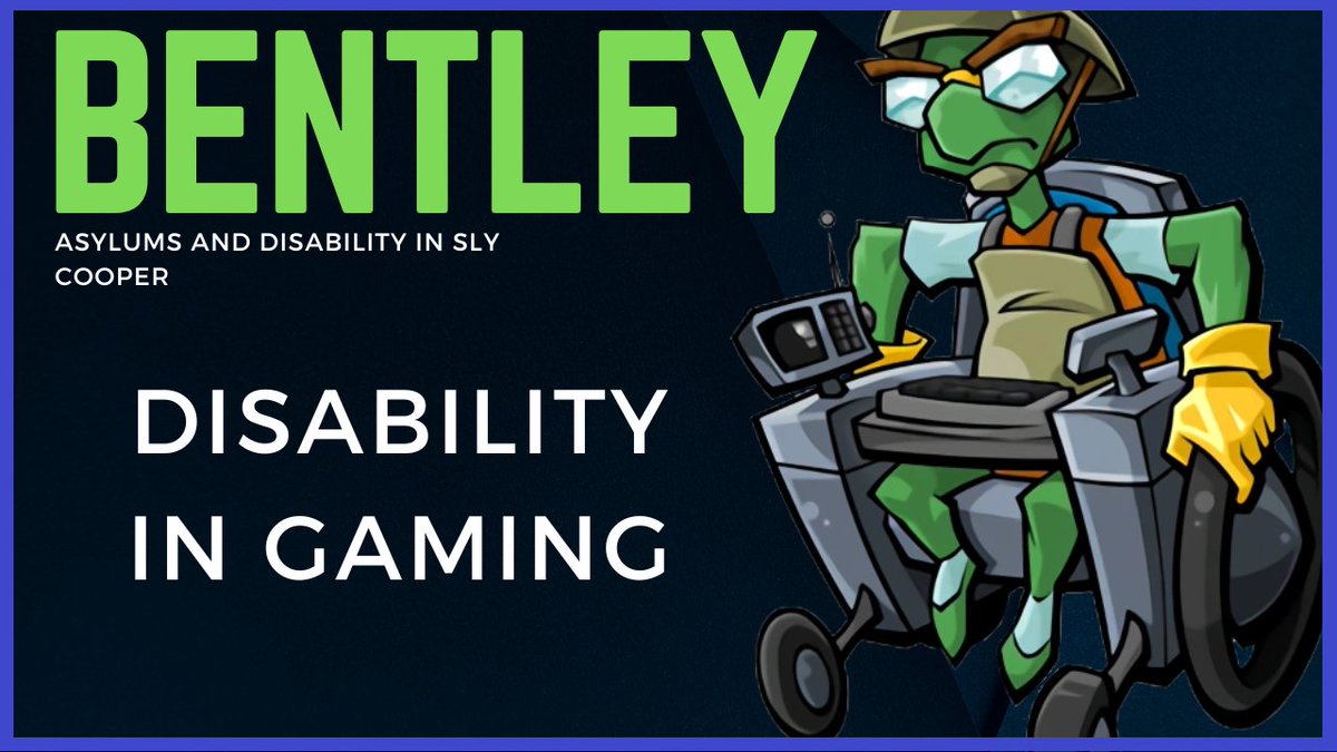 youtu.be/IueuPWJ3xL8

Sly Cooper: Bentley, Asylums, and Disability Representation in Video Games

Revisiting a Classic old series, we analyze the portrayal of Disability in the #SlyCooper series and how it portrays Bentley. #DisabilityRepresentation #DisabilityTwitter