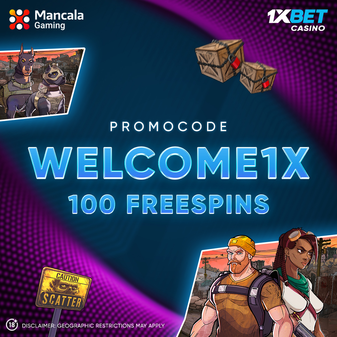 1xbet_slots's tweet photo. 😍PROMOCODE😍

100 FS in the first ever promocode on our new channel! What could be better?!

Activate WELCOME1X, use your freespins in Cash Legion by Mancala Gaming! Number of activations is limited so grab it while you can! https://t.co/kOulBsHs3t
