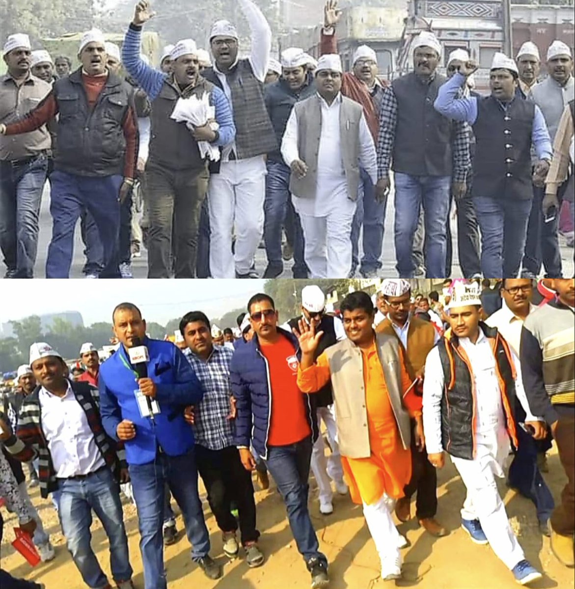 ImranSyedDanis1's tweet photo. माननीय प्रधानमंत्री जी आप देश के 85 लाख पेंशन विहीन कर्मचारियों के मुखिया हैं बड़ा दिल दिखाएं 1 अक्टूबर रामलीला मैदान की रैली में आकर OPS बहाली की घोषणा करके न्याय करें।
#OPS_RALLY_DELHI_CHALO
@PMOIndia 
@narendramodi
@ANI
@vijaykbandhu
@Sthitaprajna_G https://t.co/Fd8epYOnoQ