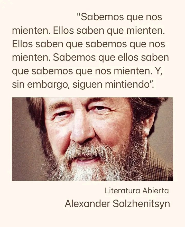 MIENTEN
Esta mañana leí este texto breve...