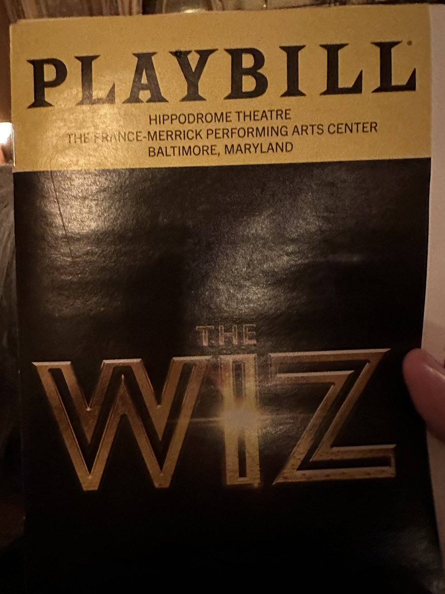 MiVidaMParham's tweet photo. Still smiling as I leave “Home” and “Ease On…” into this “Brand New Day” to help our children “Believe”! #TheWiz #CTEFieldTrip #HippodromeBaltimore https://t.co/eRgRl2jqtj