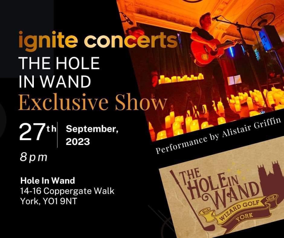Winning a pair of tickets each for Ignite Concerts Exclusive show at @HoleInWand is @mjgarrity72 and Emily Cuthbert. Starts 8pm. #igniteconcerts