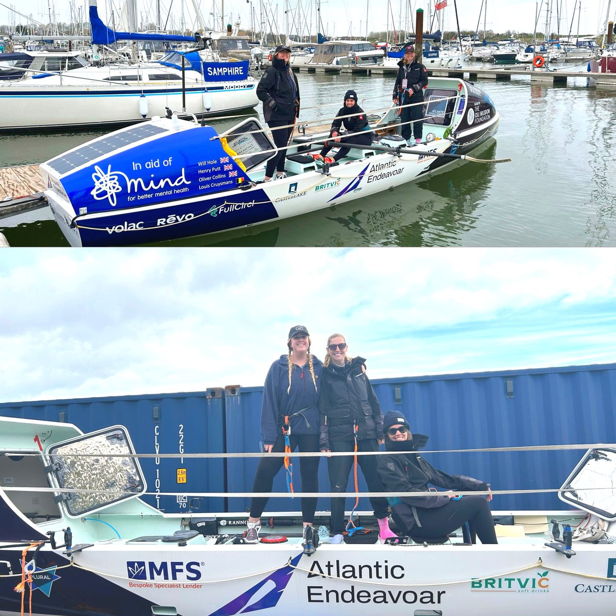 In December, OSE Grace Gilbert (far left) will embark on ‘The World’s Toughest Row – Atlantic’ as part of the 'Vibe the Wave’ trio. 

To keep updated and find out more, head to their Instagram (@vibethewave_) or their website (vibethewave.com).