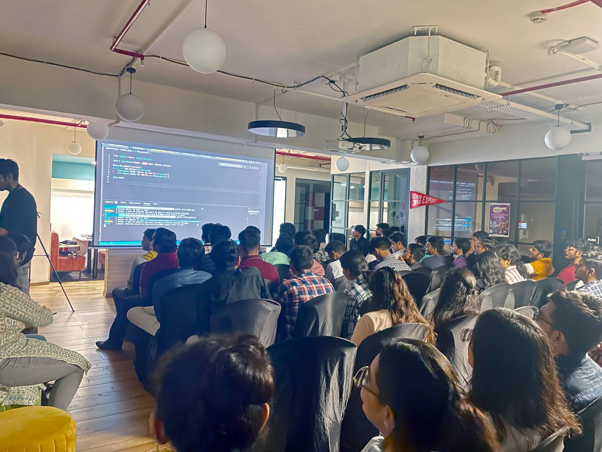 On Sunday, we held our hands-on session alongside DeCodeCafe as part of our #AI Agent Hackathon! 🤖

We had an amazing turnout, with many minds coming together to learn the ins and outs of our Agents and how they can leverage them to change the future of AI! 🧠⚡