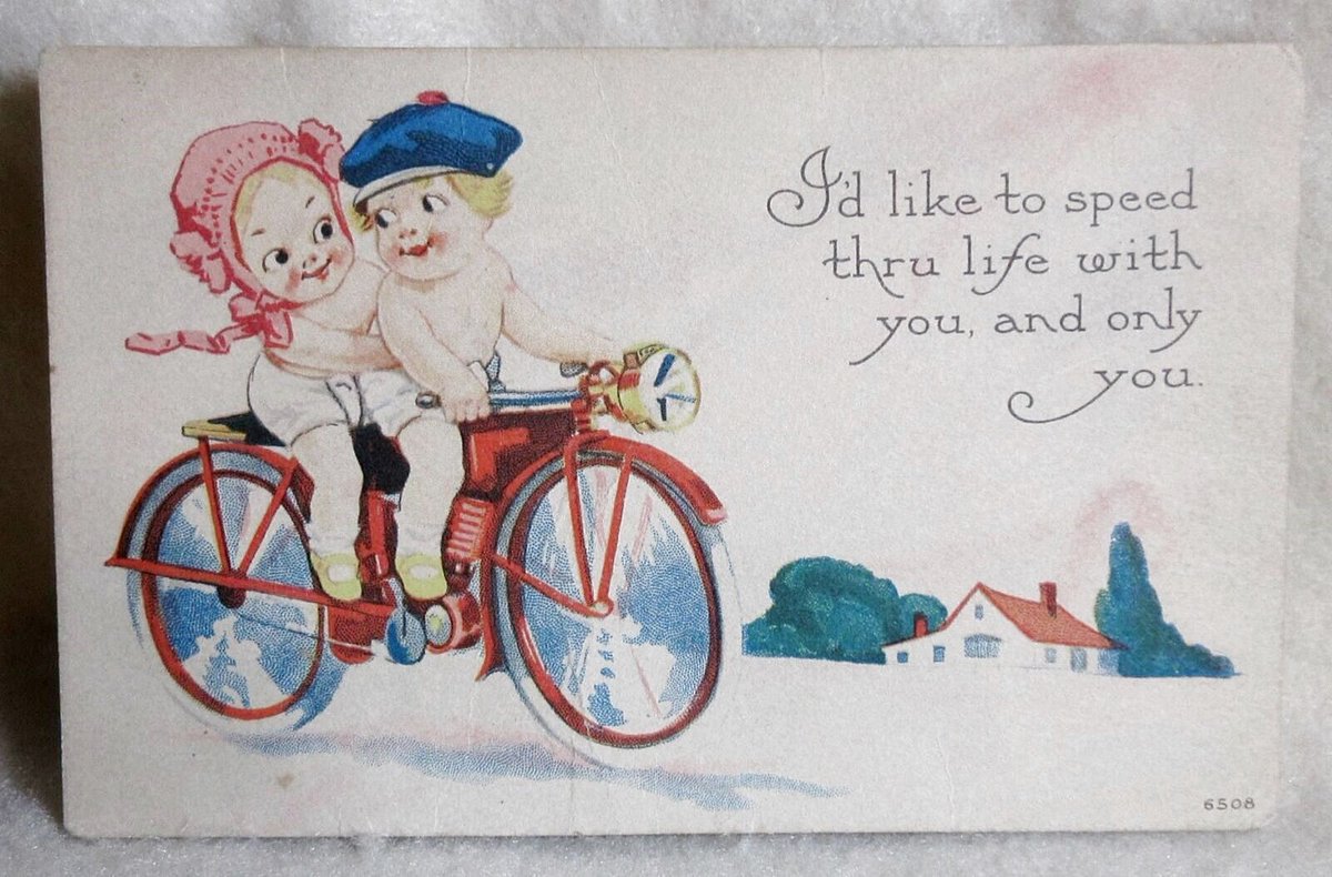 rusticrelics04's tweet photo. Vintage Bergman NY 1913 Postcard Speed Thru Life with You and Only You 6508 https://t.co/YUjtP2N4Pz… #eBay via
@eBay
#snailmail #postcardswap #postcardexchange #art #postcrosser #postcardforswap #travel #collector #Mondayvibes #illustration #happymail #ebay #Love https://t.co/GXiiNnRldF