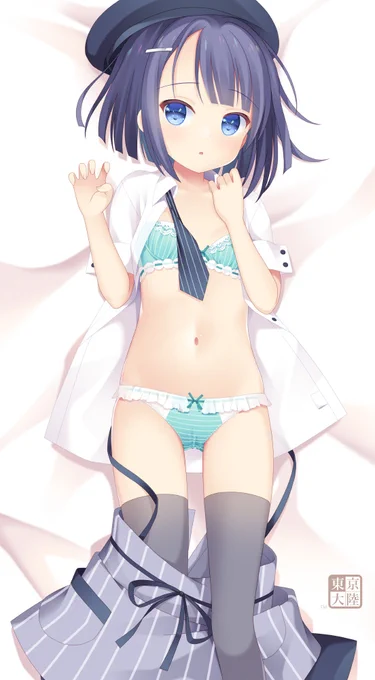 フユちゃん抱き枕カバーを作った時の絵。#京章_絵 