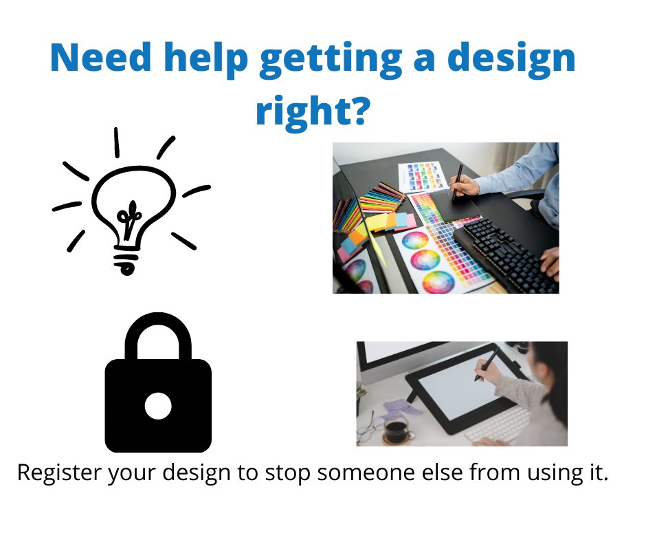 You can protect your original design from being copied by someone else. There are two -registered and unregistered design rights which can protect the look or appearance of a product from being copied. To find out more, visit our page on our website at: purebusinesslaw.com/start-up-legal…