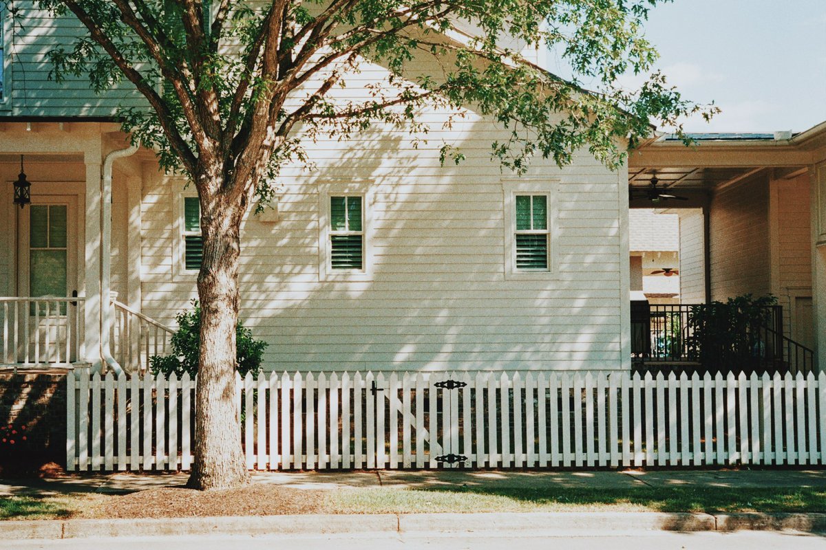 Film photos of the American suburbs