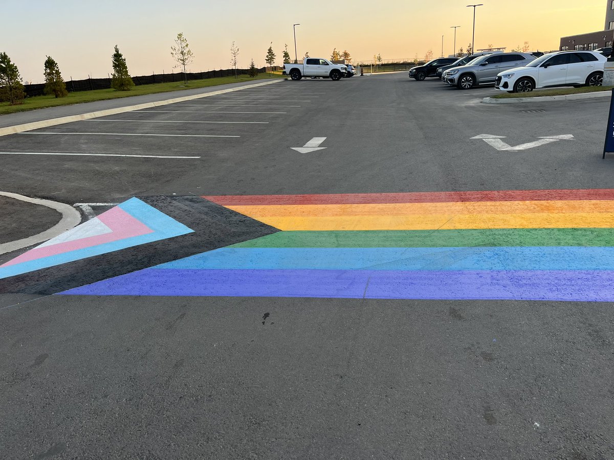 An exciting new addition to our school grounds! Thank you <a href="/HaltonDSB/">HDSB</a> facility services!