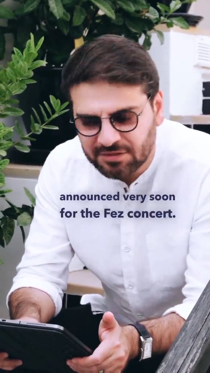 JudyConda's tweet photo. NEW SCHEDULE DATE FOR FES MOROCCO CONCERT VERY SOON! *later on this same year and maybe by November or December TBA during his #SYQandA 

Via #SamiYusuf on IG Stories https://t.co/0R6bS25MSq