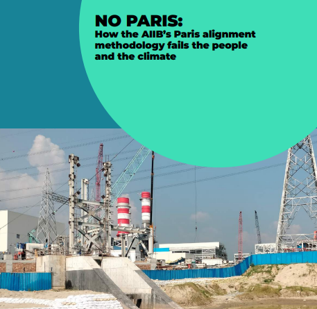 bigshiftglobal's tweet photo. NEW: Briefing @Recourse_Team @BRICSFeminists @CLEANBD @latsustentable calls out @AIIB_Official #Parisalignment methodology as failing people &amp; climate inc no ban on #fossilfuels &amp; no inclusion of #genderequality

#StopFundingFossils
#AIIBannualmeeting 

📰 https://t.co/0S8UimqRgH https://t.co/NAKmFTRek7