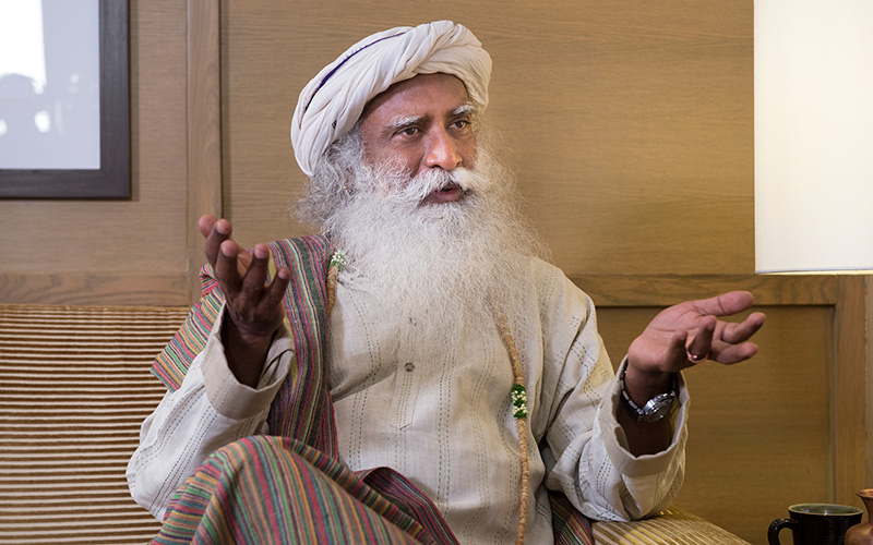Human suffering is manufactured in the human mind, as are human limitations. #SadhguruQuotes