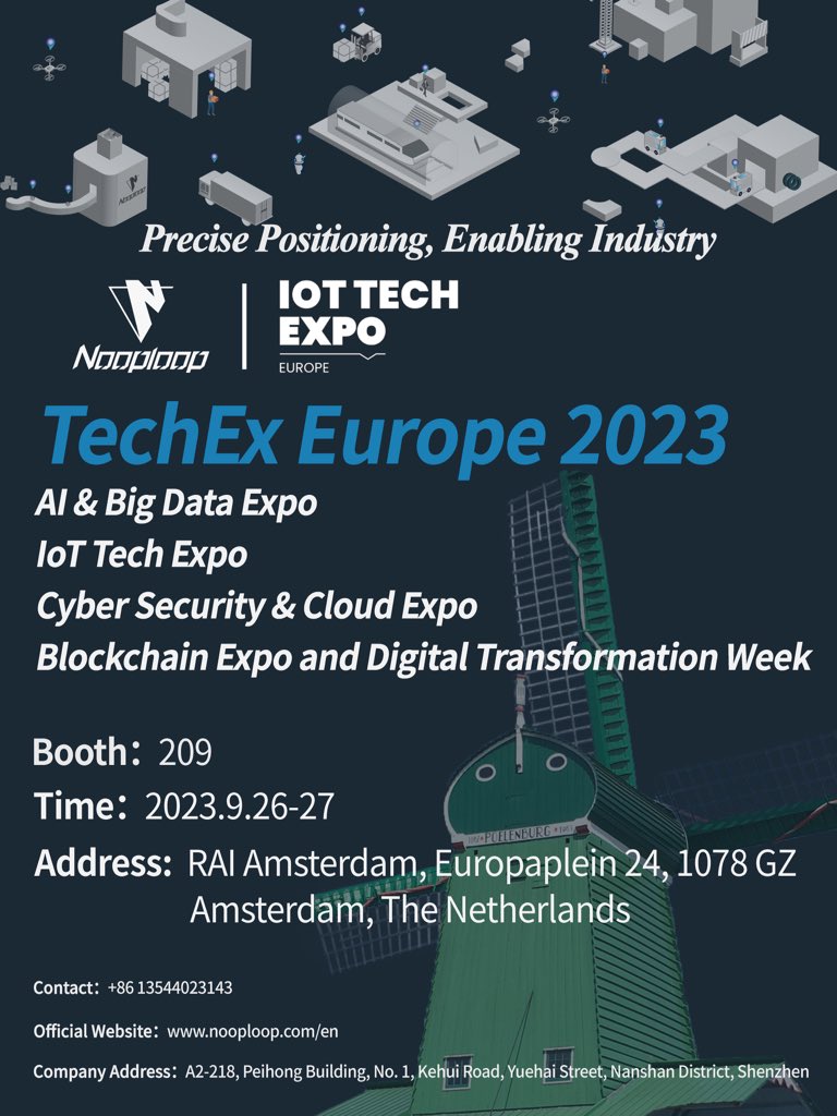 nooploop_media's tweet photo. Explore the future together with Nooploop, join us at the LoT Tech Expo 2023 in Amsterdam, and we sincerely invite you to visit booth No.209. Looking forward to seeing you! https://t.co/s2WdTet8iv