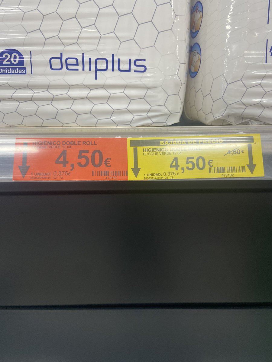 MeriiiMery's tweet photo. @Mercadona las bajadas de precio, bien ¿no? #Mercadona https://t.co/le8oSDyr6T