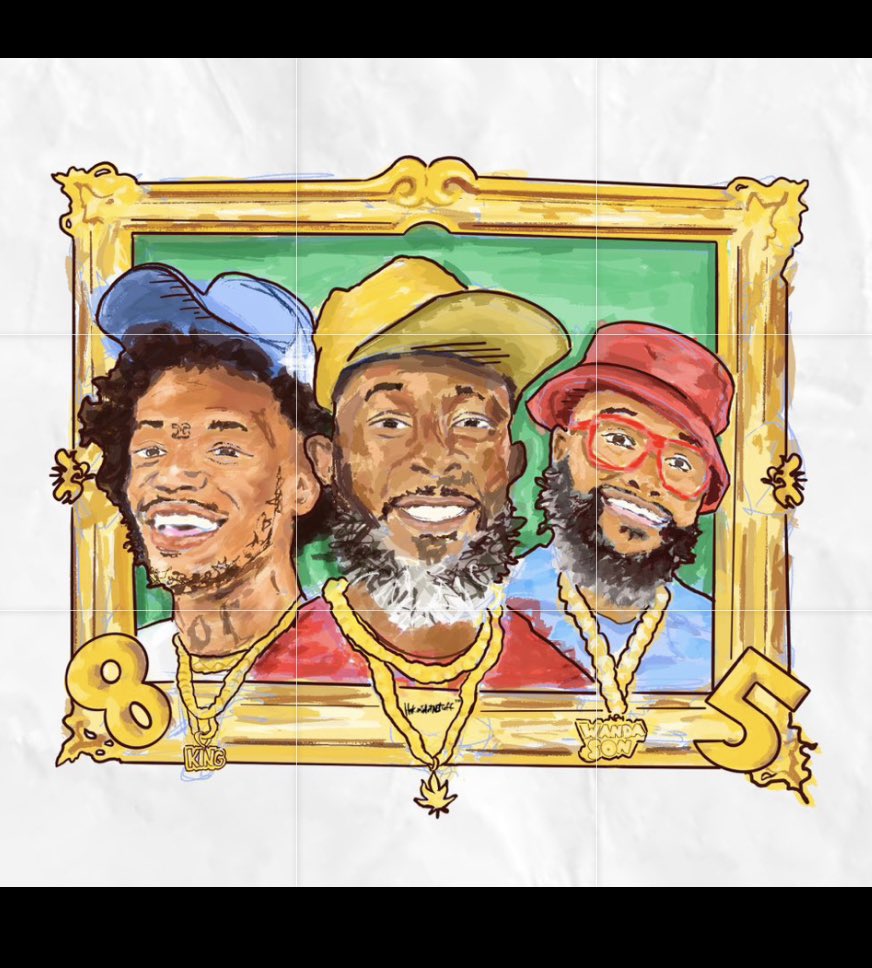 HakimsArtNStuff's tweet image. Keep ya head up and work hard cuz you might get to meet some of ya heroes. 
Seen @dcyoungfly @karlousm and @chicobean at the @85southshow in Cinci and give them some art I made for em! 
Show was better than you could imagine.
Much love to @cat_corleone_ for making it happen 💪🏾