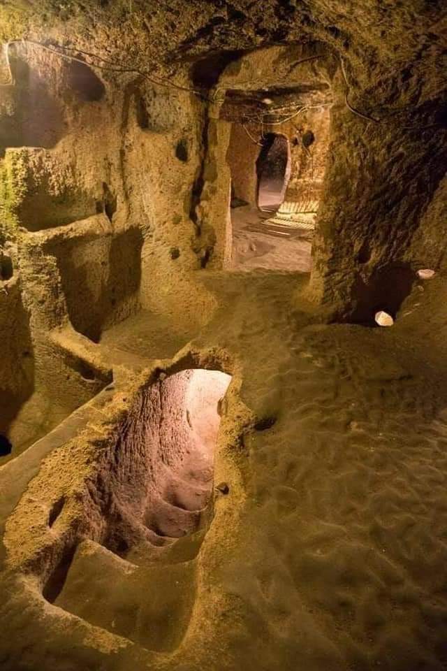 In 1963, while doing renovations on his home, a man broke through an exterior bedroom wall in his home and discovered a tunnel entrance. What he found behind that wall stunned historians, archeologists and the world. The lost ancient underground city of Derinkuyu had been