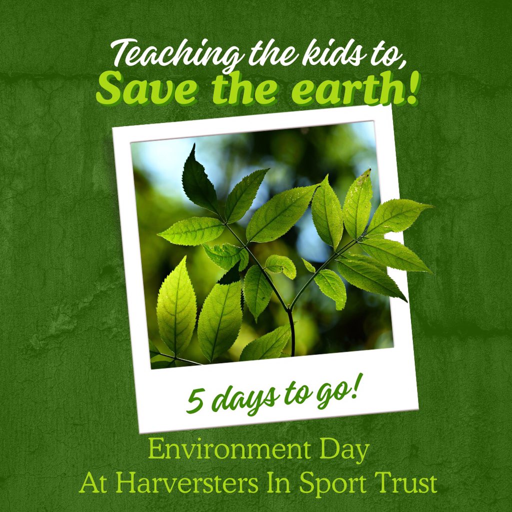 Countdown to our Environmental Day: Just 5 Days Left! 
Join Us in Making a Positive Impact for a Greener Tomorrow 🌿🌍 #CharityForChange #CommunityDevelopment