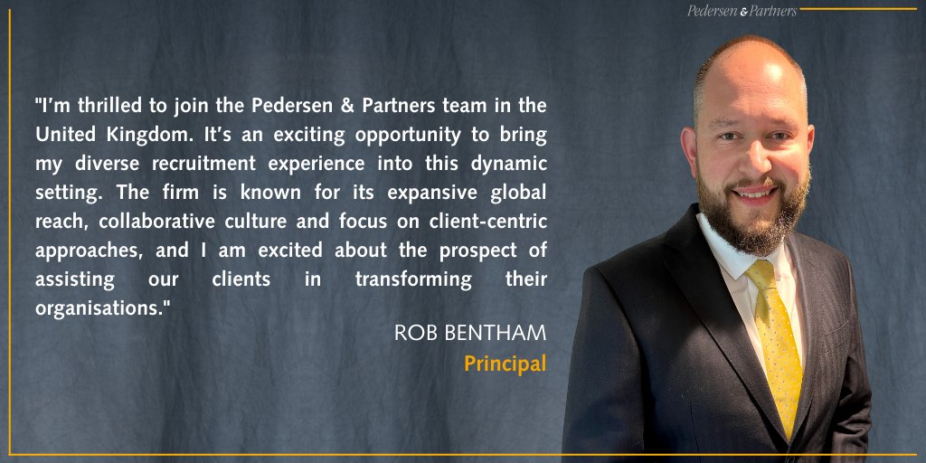 Rob Bentham joins our London team as Principal. He is a seasoned Executive Search professional with a wealth of recruitment experience that has spanned sectors ranging from Financial Services to BioTech, most recently pivoting to AgriTech.