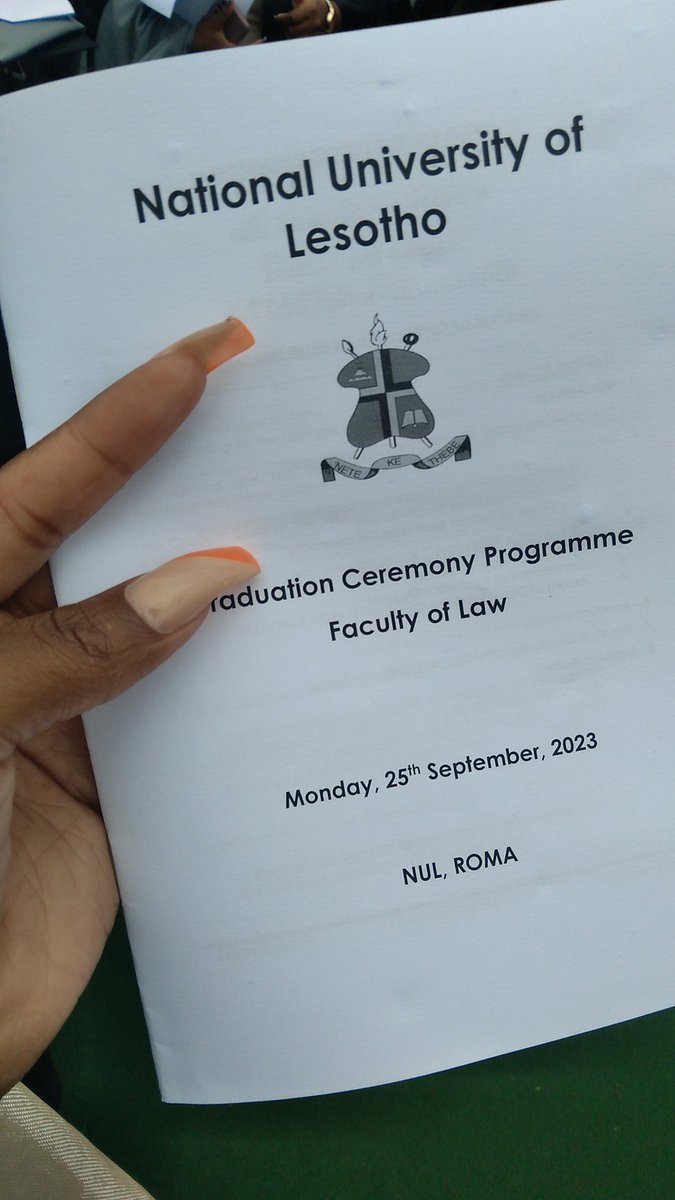 LeeMosothoane's tweet image. Welcome to my graduation day🥳🥳
I bagged a whole LLB