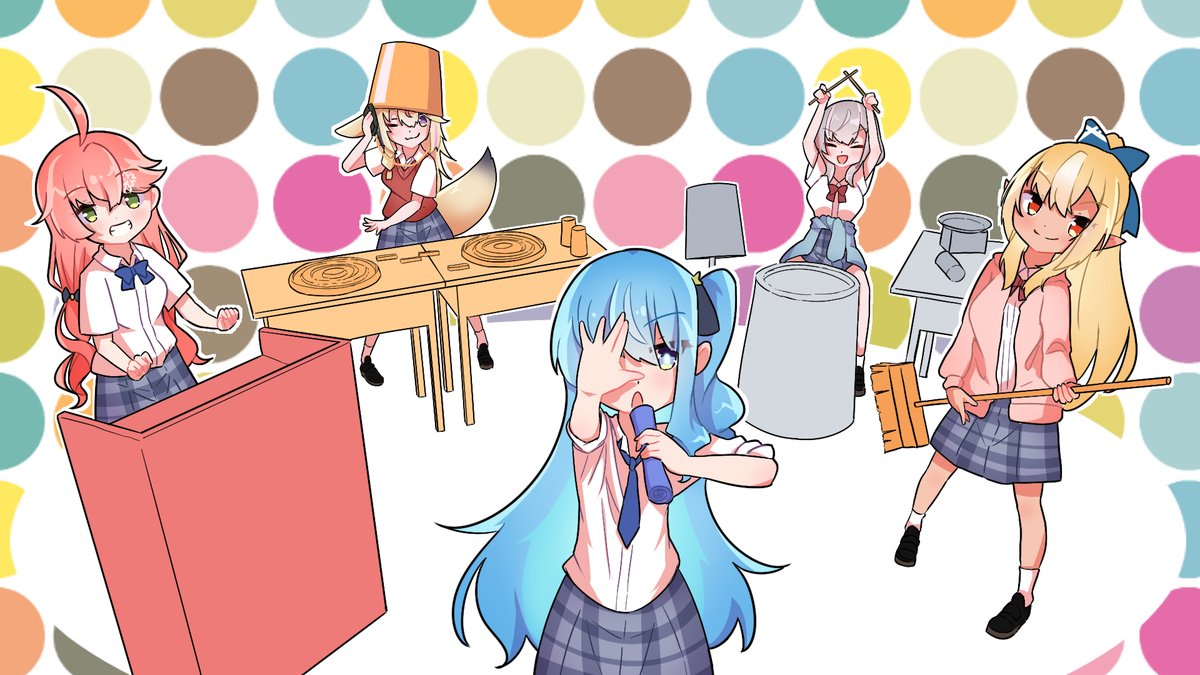 くそっ～～～! そうでなければ、みこちにギターを弾かせたのに!😞 