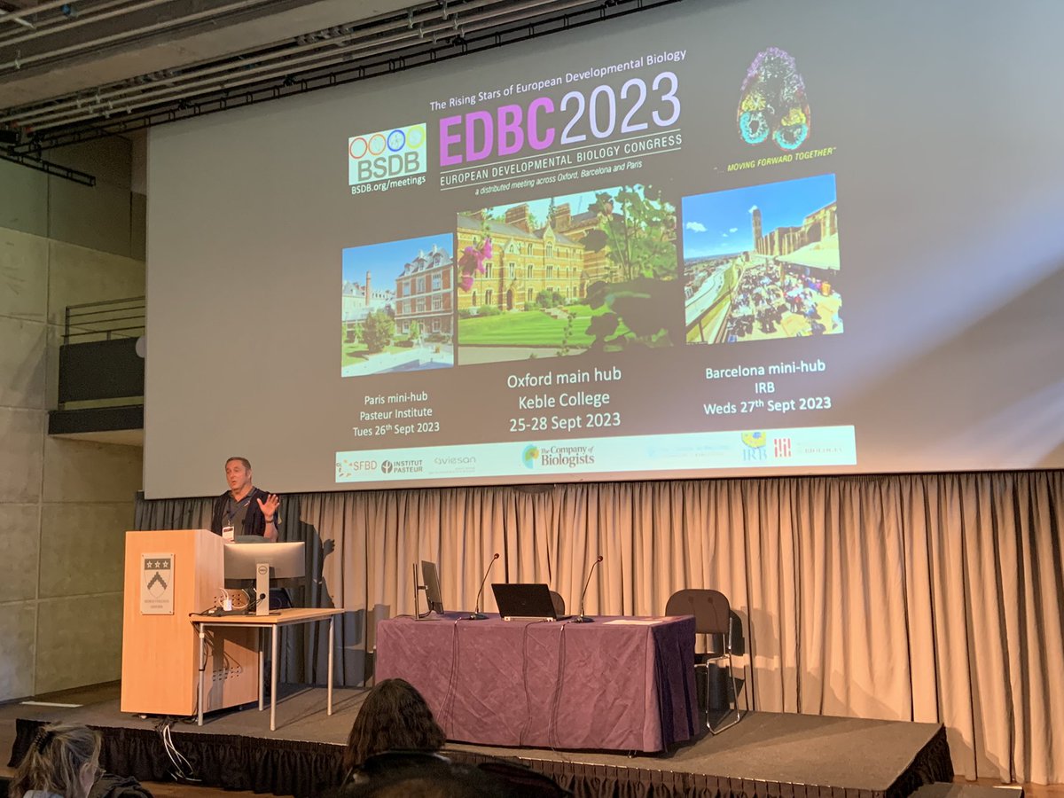 EDBC meeting at keble college oxford starting now!  #EDBC2023