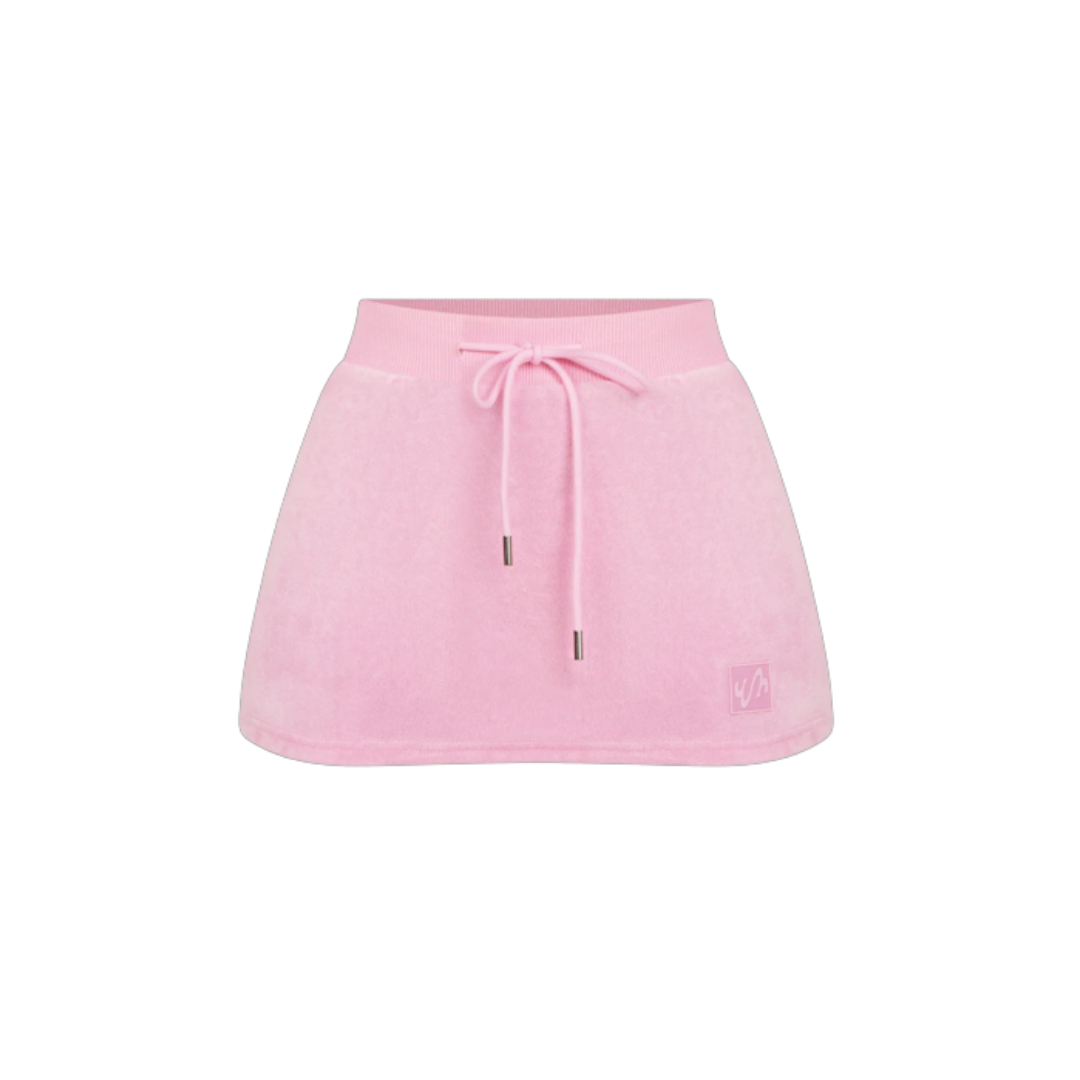 itgirlssorority's tweet photo. waydamin terry cloth cropped cardigan and skirt ♡ https://t.co/EO2WvZ61Q2