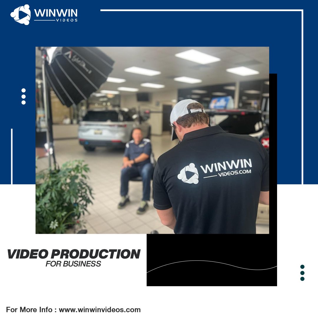 WinWinVideos's tweet image. In 60 days, influence prospects, overcome sales objections, build #market share and strengthen existing relationships with #WinWinVideo #testimonial videos. When our uniformed #videographers visit your #customers, we #produce two videos.

bit.ly/3E9nT1w