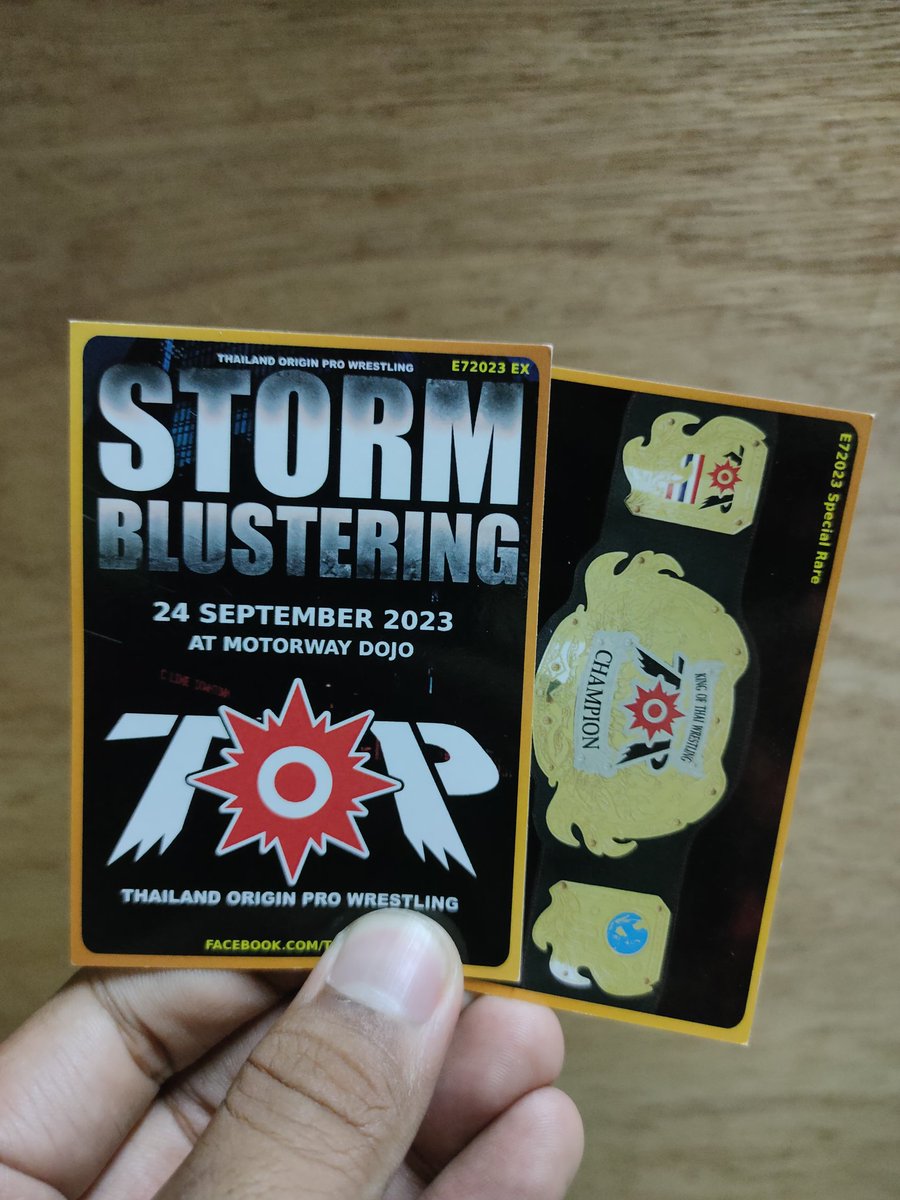 earthtennyson95's tweet photo. TOPDOJO: Storm Blustering 2023 🤼🇹🇭🔥
#Topdojo #thailandoriginprowrestling #thaiprowrestling #ProfessionalWrestlinginThailand #ProfessionalWrestling #มวยปล้ำไทย https://t.co/UA8b8FqUV3