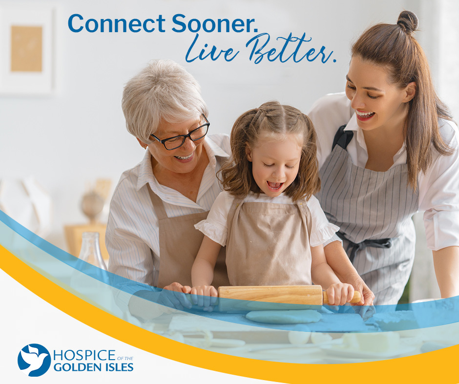 At Hospice of the Golden Isles, we're more than just caregivers; we're your community support system.  Don't wait, discover our mission at hospice.me. #HometownHospice #HGI #NonProfitHospice #PalliativeCare #BrunswickGA