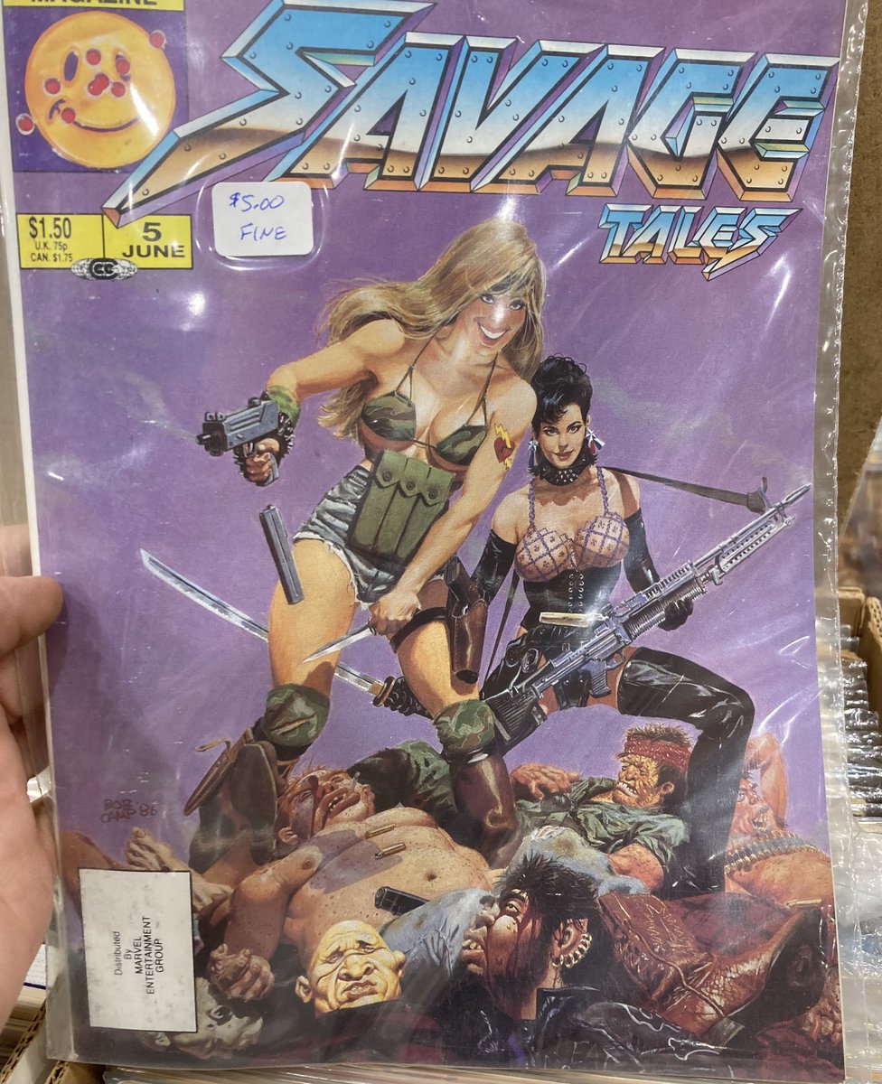 art_bronx's tweet photo. DID NOT BUY: Amazing covers but interiors completely unrelated 
#comicart #comix #strongfemales #heavymetalmag #madmax #strongwomen #scifi #scificomics #comiccon #marvelmags #savagetales https://t.co/d4x9Isclsv