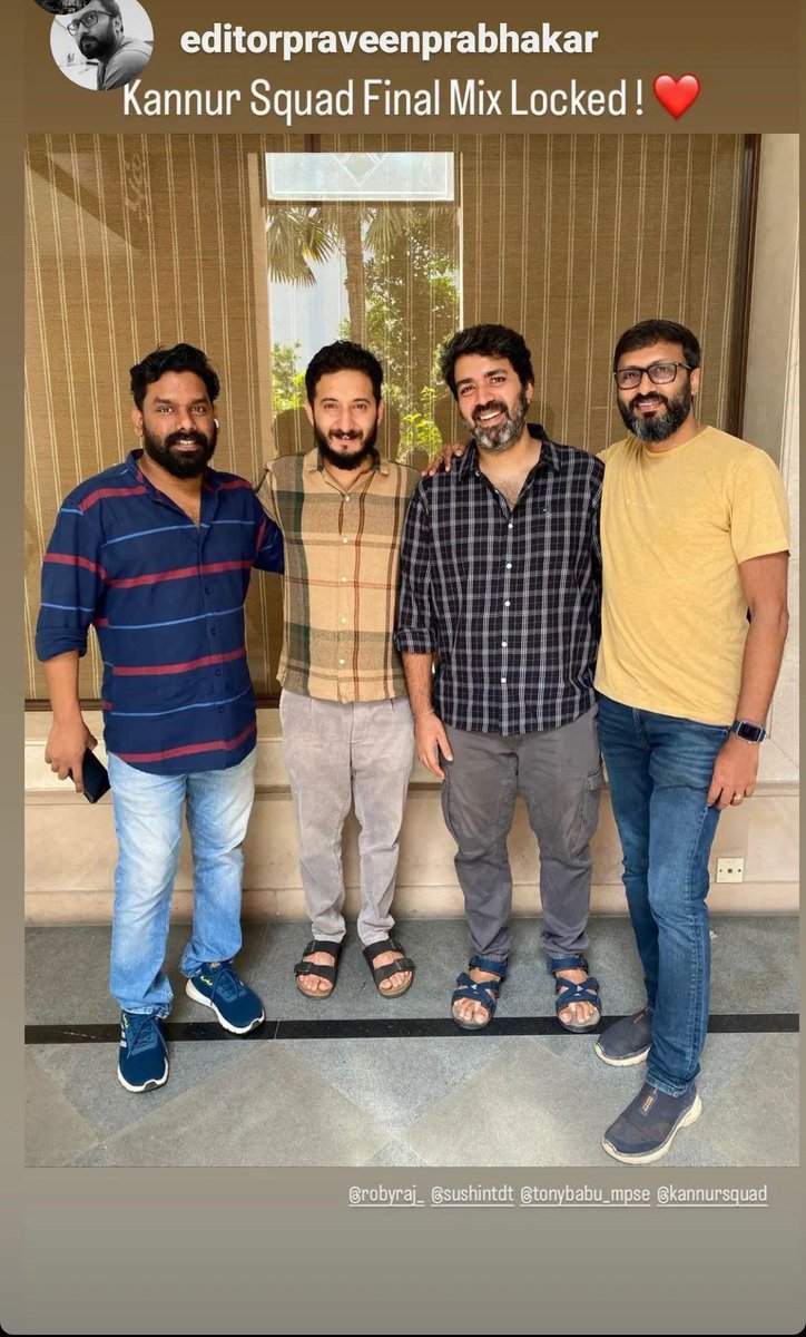 MammoottyFC369's tweet photo. Final mix locked for #KannurSquad 

#Mammootty @mammukka https://t.co/UxQCp8ivHa