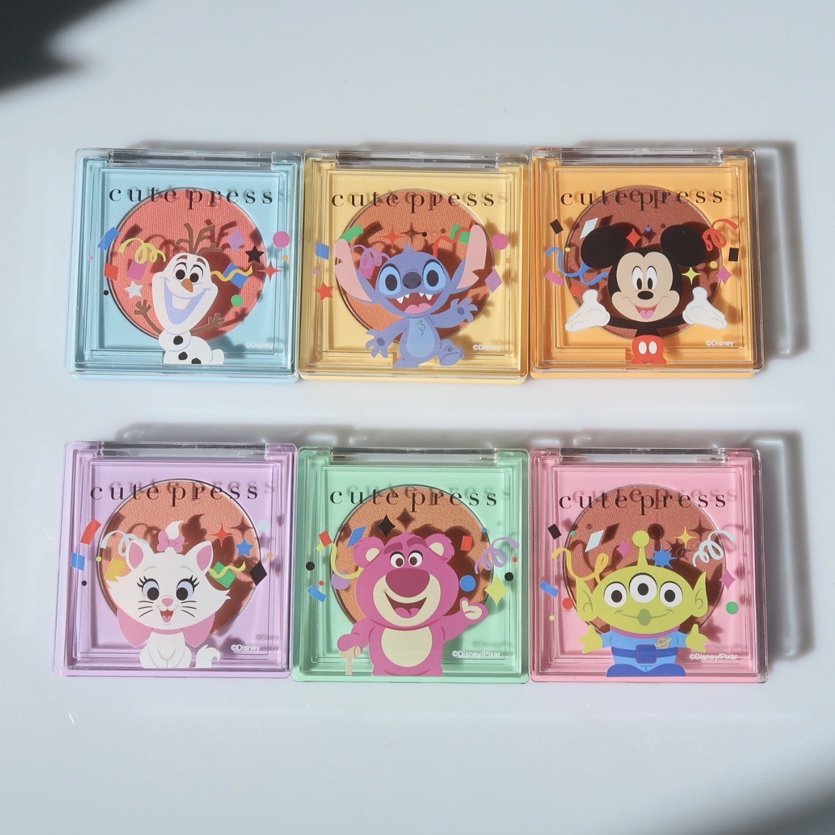 reviewsapaa's tweet photo. ความน่ารัก ความแพคเกจคือละลาย สาวกดิสนีย์ต้องเก็บอ่ะ ￼CUTE PRESS LET'S CELEBRATE SOFT BLURRING BLUSH บลัชออนฝุ่น สีแน่นชัด กันน้ำ ติดทน ในรูปทาเบอร์3 Brick red สีสวยมาก https://t.co/AJmdy4JAj9