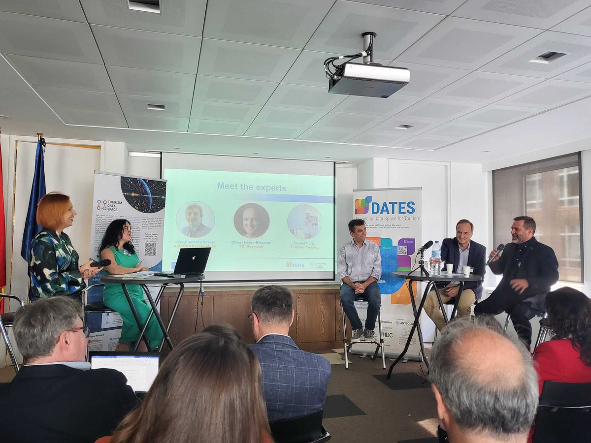 #TurismoAndalucíaEU

📈👨🏻‍💻 Nuestro compañero Daniel Caro, Chief Data Officer, presenta la experiencia de integración de datos turísticos en #Andalucía en la segunda sesión del 'European Tourism Data Space' que se está celebrando en Bruselas.

#TurismoAndaluz #Andalucía