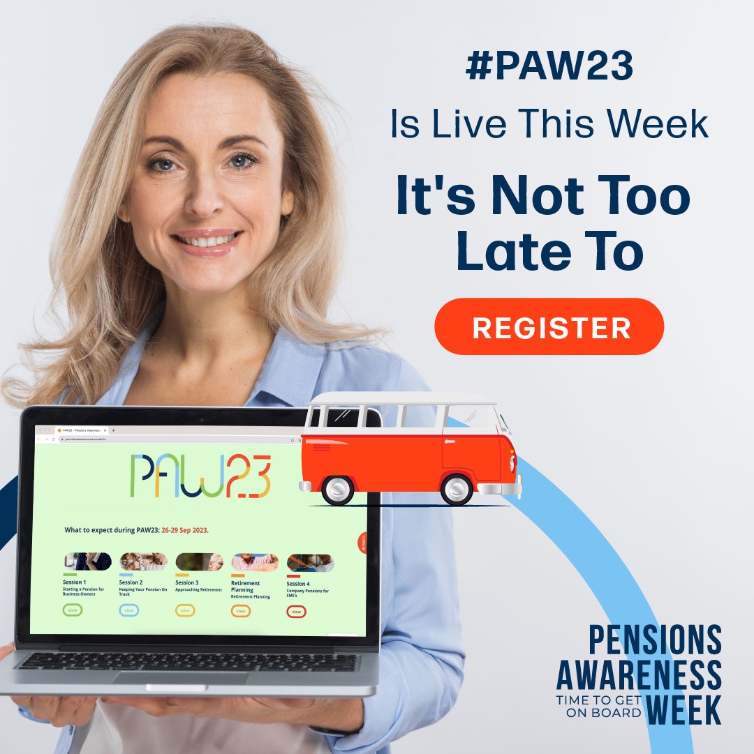 Pensions Awareness Week 2023 has finally arrived! 🙌🏼💥🚀

Buckle up for an eventful week with incredible speakers, hosts and sponsors giving you the best  insights to investing in your financial future.

It's not too late to register for your FREE spot 👉🏼 link in bio

#PAW23