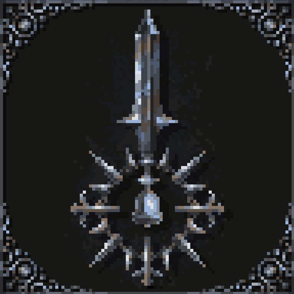 Swordtember Day 25: Inquisitor 🔔

#Swordtember2023 #swordtember #art #pixelartist #aseprite #pixelartwork