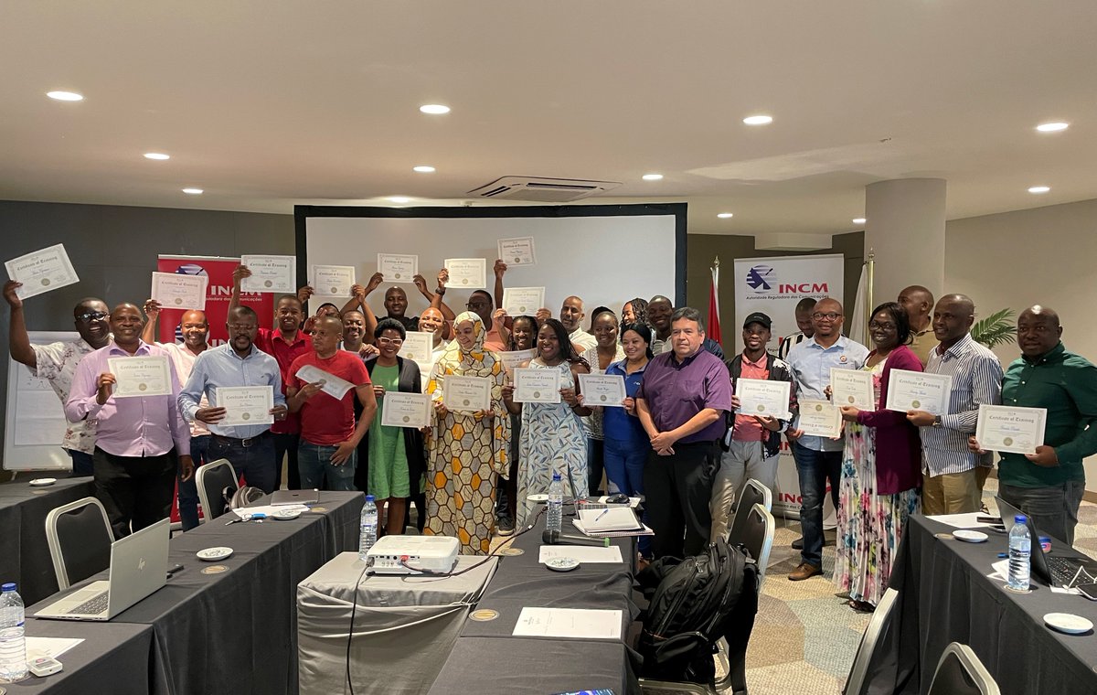 We would like to express our gratitude to all at the Instituto Nacional das Comunicações de Moçambique (INCM) who sponsored and co-hosted last week's training event and made it such a great success. Huge congratulations to the graduates also! Contact us at:tcibr.com/contact-us/