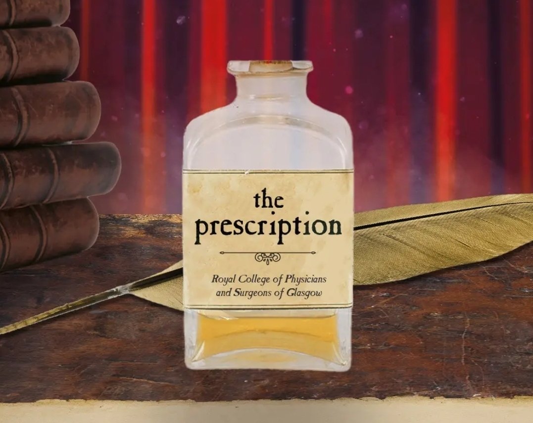 Gillean McDougall 💙 (@gilleanmcd) on Twitter photo TOOT! The shortlist for 'the prescription' prizes in creative writing on the <a href="/RCPSGheritage/">RCPSG Heritage</a> archive is now LIVE on the blog, follow the link! Congrats to all listed & thanks to everyone who entered. An amazing range of takes on the brief! #writing #medhums
heritageblog.rcpsg.ac.uk/2023/09/25/the… TOOT! The shortlist for 'the prescription' prizes in creative writing on the <a href="/RCPSGheritage/">RCPSG Heritage</a> archive is now LIVE on the blog, follow the link! Congrats to all listed & thanks to everyone who entered. An amazing range of takes on the brief! #writing #medhums
heritageblog.rcpsg.ac.uk/2023/09/25/the…