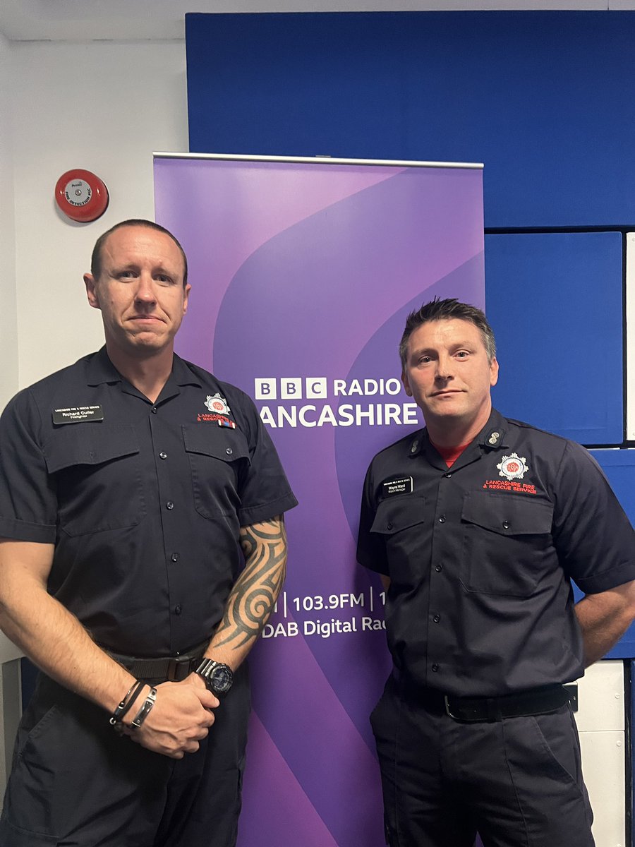 @LancashireFRS Two of the team were interviewed this morning on @BBCLancashire with @GrahamLiver talking about the earthquake in Morocco 
#MoroccoEarthquake #ukisar #searchandrescue #humanitarian @UK_ISAR_TEAM