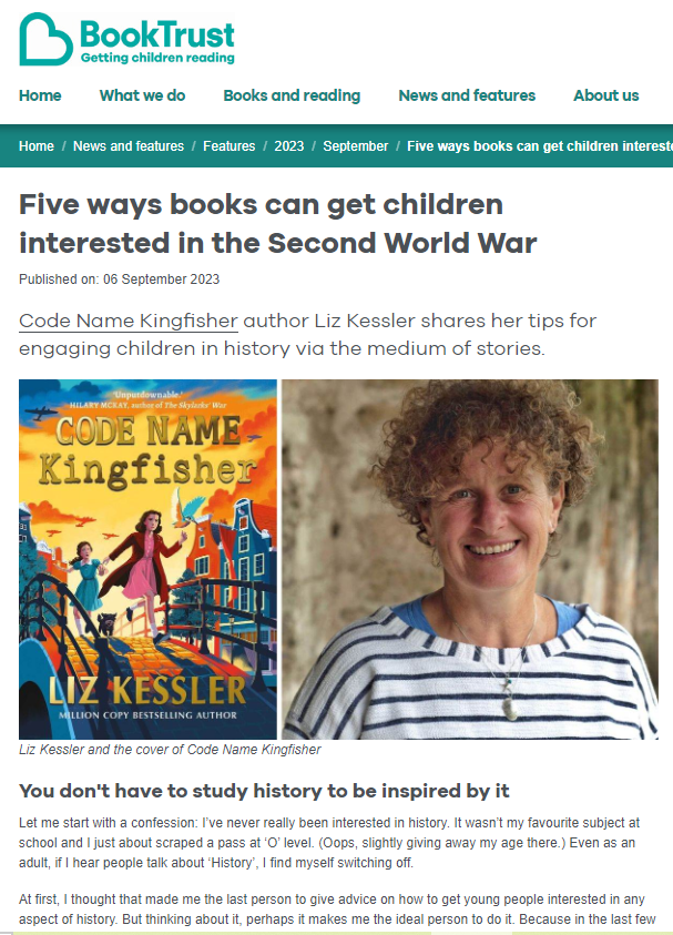 Congratulations @lizkesslerbooks on Code Name Kingfisher being an indie bestseller!! So proud of our awesome coverage @BBCCornwall @JewishChron @Booktrust @BooksForKeeps @YoungWritersCW Thank you everyone who has supported the campaign @simonkids_UK 🤩🤩🤩
