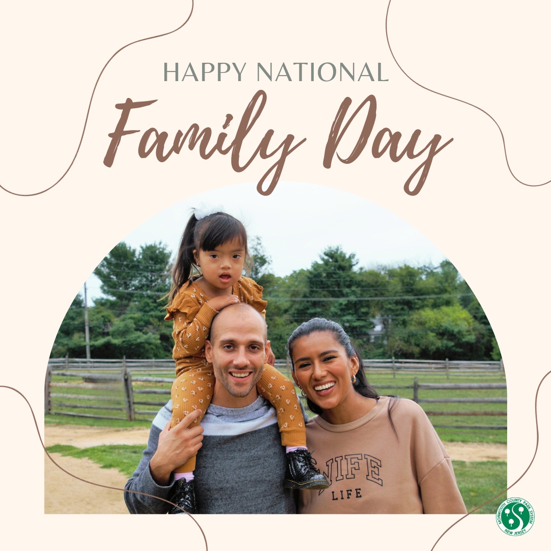 𝑯𝒂𝒑𝒑𝒚 𝑵𝒂𝒕𝒊𝒐𝒏𝒂𝒍 𝑭𝒂𝒎𝒊𝒍𝒚 𝑫𝒂𝒚!
Thank you for making your Monmouth County parks a part of some of your best family memories!

#MonmouthCountyParks #MonmouthCounty #YoursToDiscover #NationalFamilyDay #FamilyDay #NJfamily #familyfun #NJparks #parks
