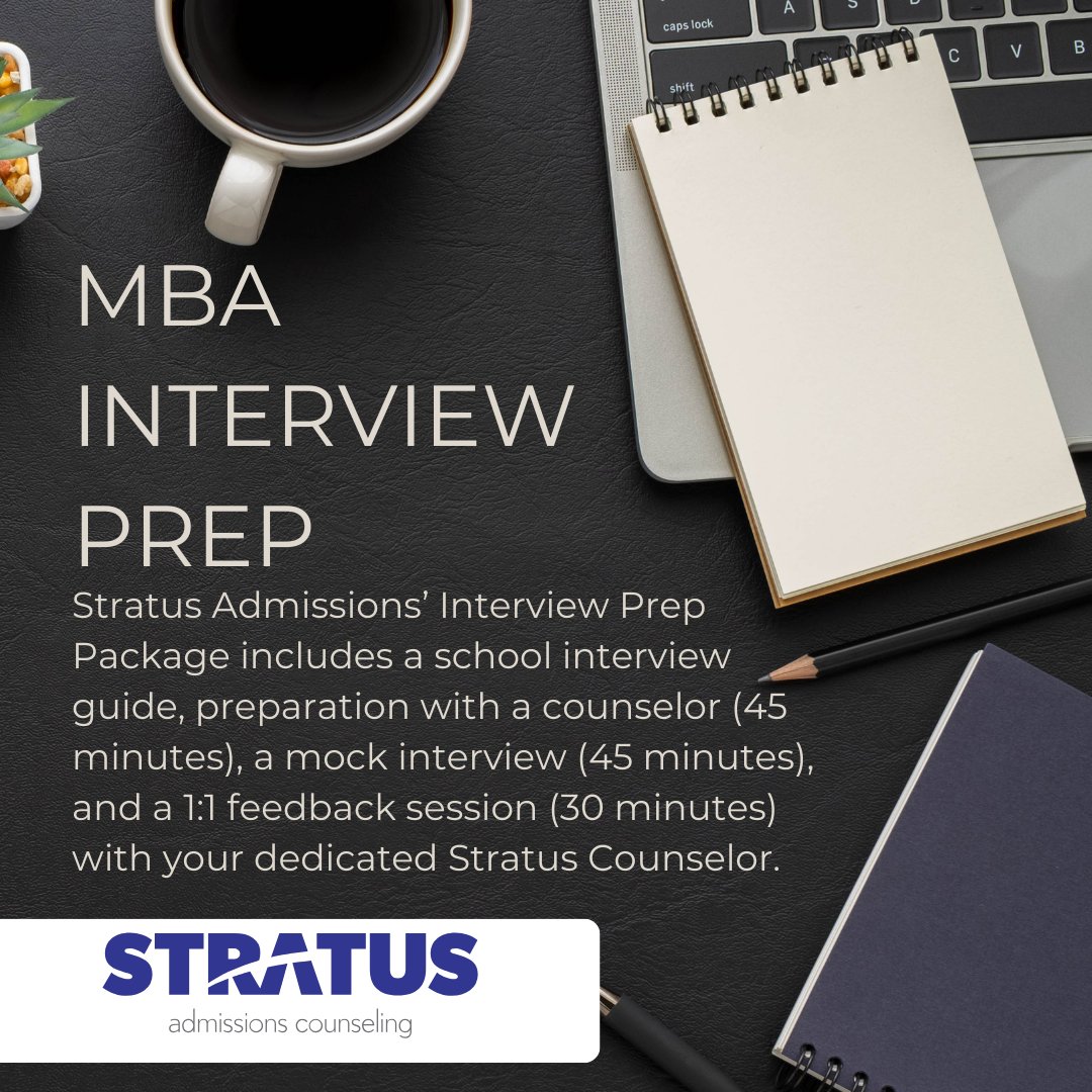 StratusJD's tweet photo. MBA Interview Prep Includes:
📑Guide
💬Preparation with a counselor
🗨️Mock interview
👤1:1 feedback session
https://t.co/L78WKAhU6E
#MBA #mbaadmissions #mbainterview #interviewprep #mbaconsultant https://t.co/htUbZEdzCe