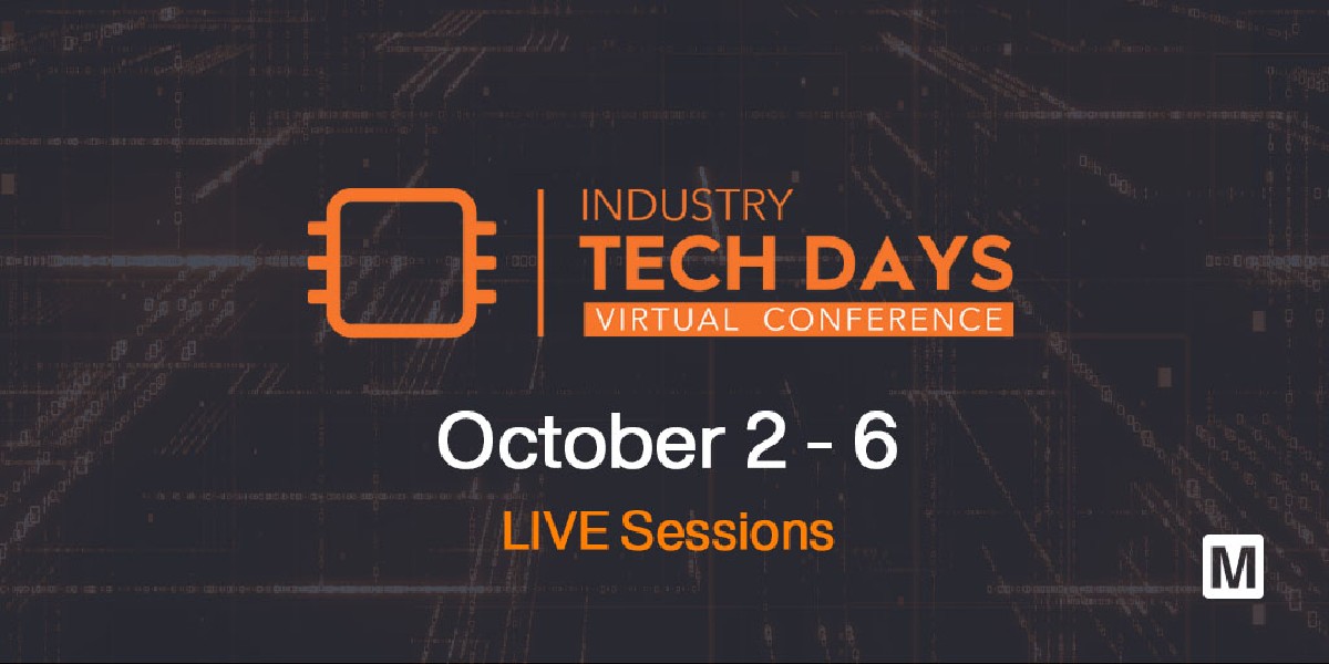 MouserElec's tweet photo. We're proud to be the Keynote sponsor of #IndustryTechDays 2023! The highly interactive virtual conference will feature professional training, interactive Q&amp;As, &amp; keynote addresses from experts. Learn more about the event &amp; register today: https://t.co/iI1KoNwEal https://t.co/S3hYCaMqpo
